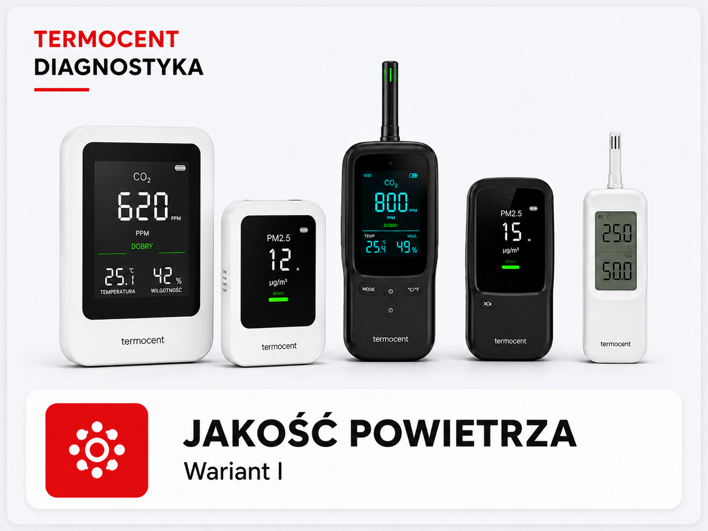 Podstawowy pomiar punktowy jakości powietrza