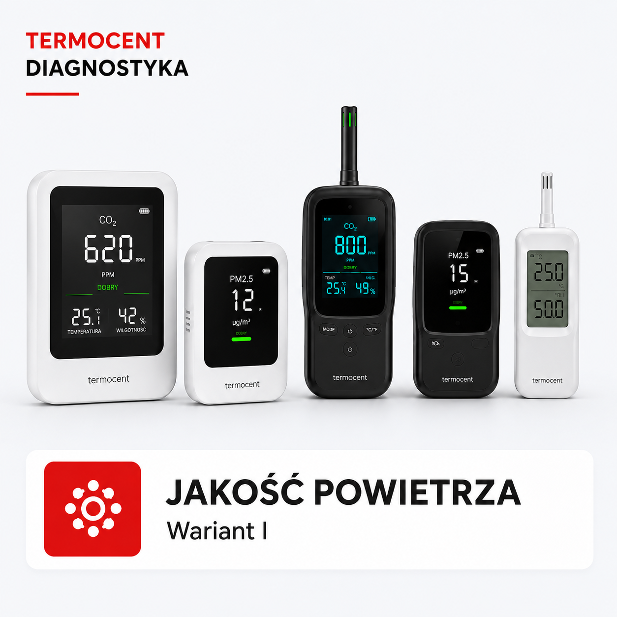 Podstawowy pomiar punktowy jakości powietrza